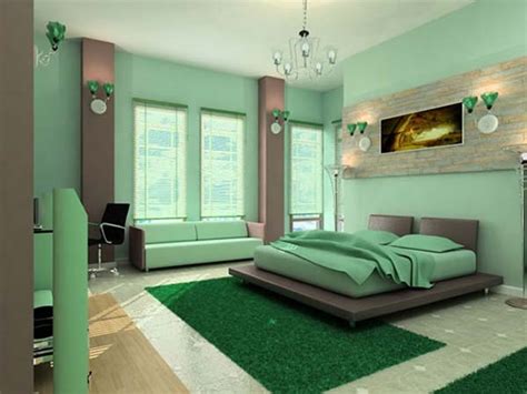 13 Desain Kamar Tidur Warna Hijau Tosca | RUMAH IMPIAN