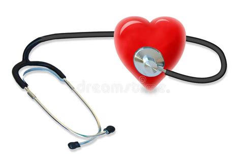 Stethoscope And Heart Stock Image Image Of Doctor Methafor 128868247