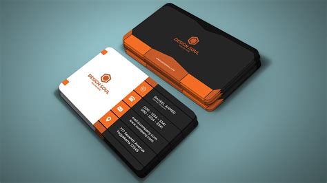 Business cards & stationery templates pack. Free Personal-Business-Card-Template - GraphicsFamily