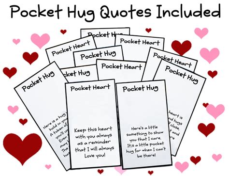 Pocket Hug Crochet Pattern Pocket Hug Quotes Included Etsy