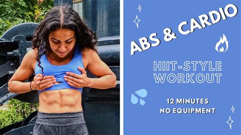 Hiit And Abs Cardio Workout Burn Calories And Sculpt Your Abs Follow Along Friday Youtube