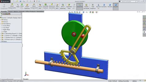 Solidworks Tutorial Study Of Reciprocating Motion Animation In