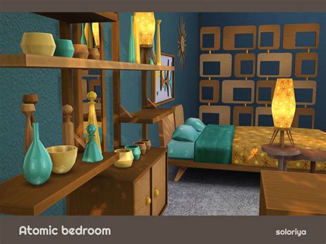 Atomic Bedroom By Soloriya At Tsr Sims 4 Updates