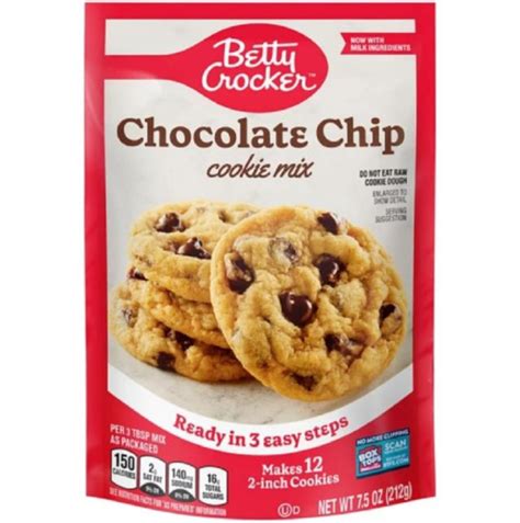 Betty Crocker Choco Cookies Mix 496g