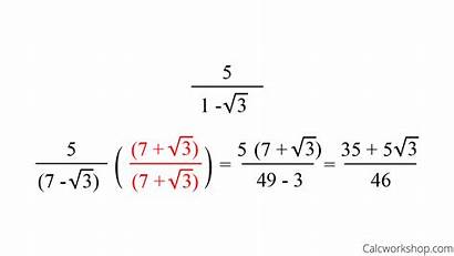 Conjugate Complex Conjugates Example Math Examples Pair