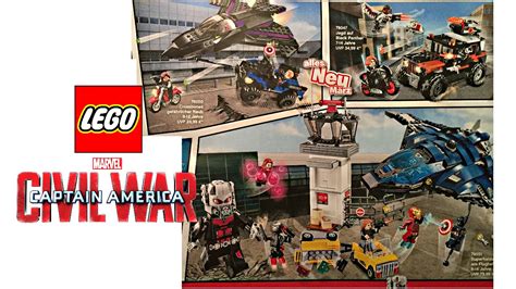 Lego Captain America Civil War Sets Pictures Spoilers Youtube