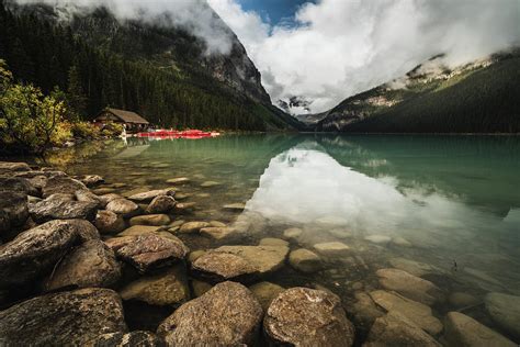Lake Louise In The Canadian Rockies Photograph By Kamran Ali