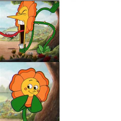 Cuphead Flower Meme Template Piñata Farms The Best Meme Maker And