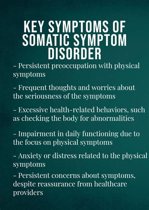 Somatoform Disorders Symptoms Types And Treatment