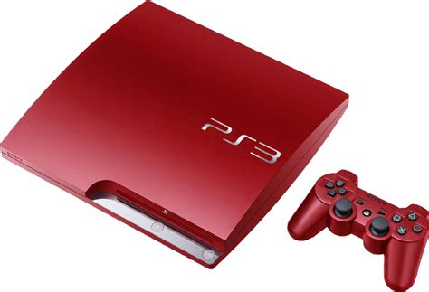 Playstation 3 Slim 320gb Console Scarlet Red Ps3pwned Buy From