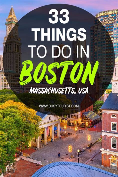 33 Best Fun Things To Do In Boston Massachusetts Boston Things To