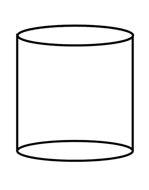 Cylinder Coloring Page Free Printable Coloring Pages For Kids