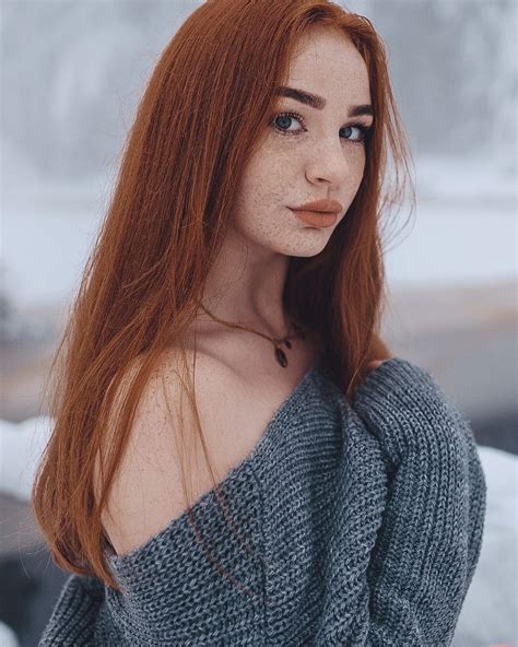 Beautiful Redhead Freckles Redheads Red Hair Turtle Neck The