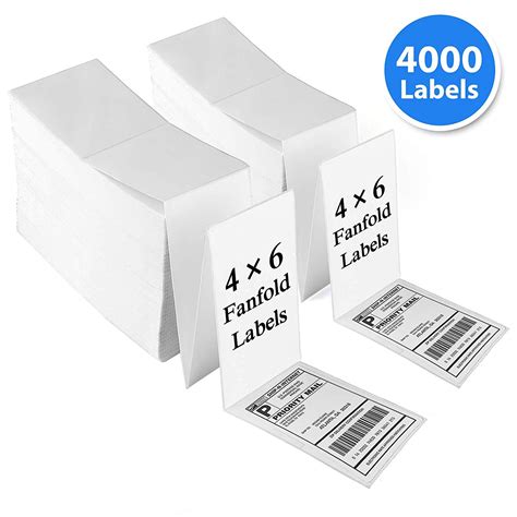 Ups 4X6 Labels / 50000 Direct Thermal Labels 4 X 6 Very Sticky Made In
