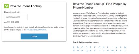 How To Conduct A Reverse Phone Number Lookup On Anywho Super Easy