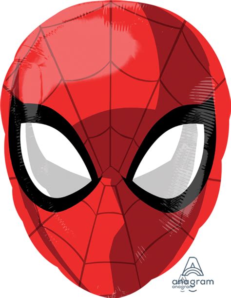 Spiderman Face 17 Spider Man Animated Balloon Hd Png Download