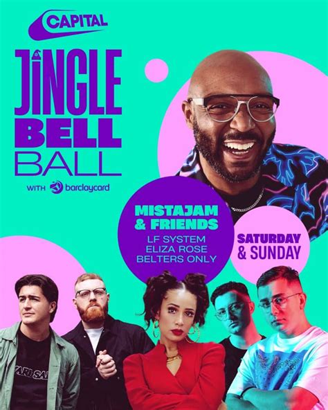Capitals Jingle Bell Ball With Barclaycard Is Back Night Two Line Up
