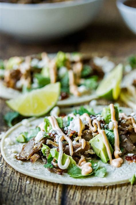 In a large stock pot heat oil and then brown all sides of the pork pieces. Carnitas Tacos that will Make You Weak in the Knees