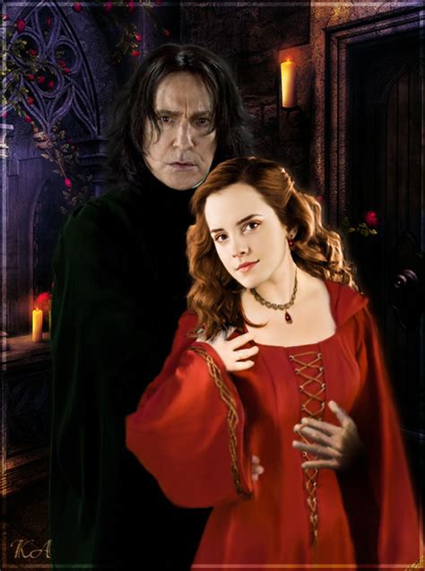 ssandhg hermione and severus photo 14480729 fanpop