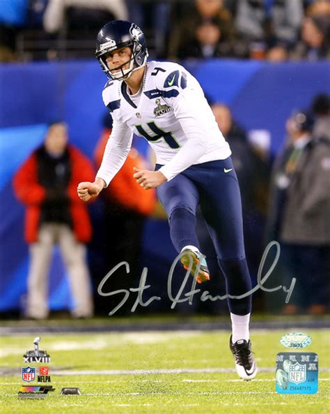 Steven Hauschka Autographed 8x10 Photo Seattle Seahawks Super Bowl Mcs