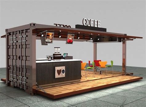 Outdoor Coffee Kiosk Kiosk Design Container Cafe Cafe Interior Design