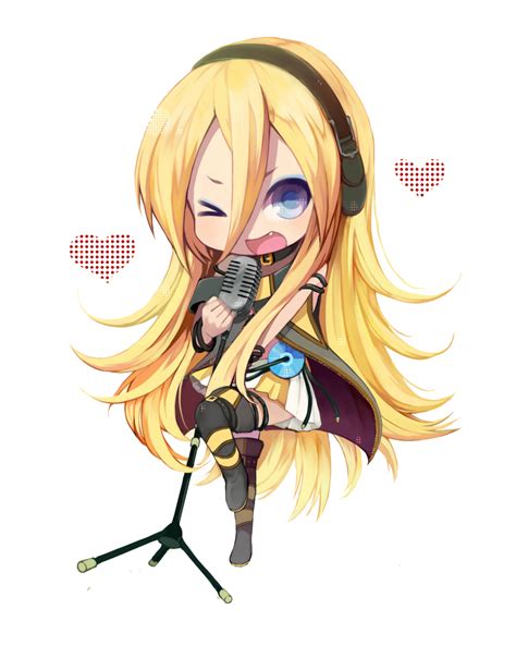 Roar Like Lily The Tiger Is Singing Vocaloid Anime Chibi Chibi