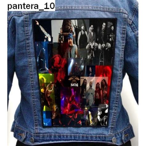 Pantera 10 Photo Quality Printed Back Patch King Of Patches