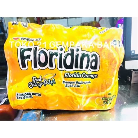 Jual Floridina Orange 1 Karton Isi 12 Botol Minuman Floridina Jeruk