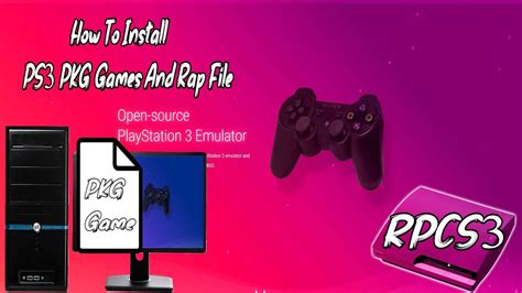 How To Install Ps3 Pkg Games And Rap Files On Rpcs3 The Ps3 Emulator
