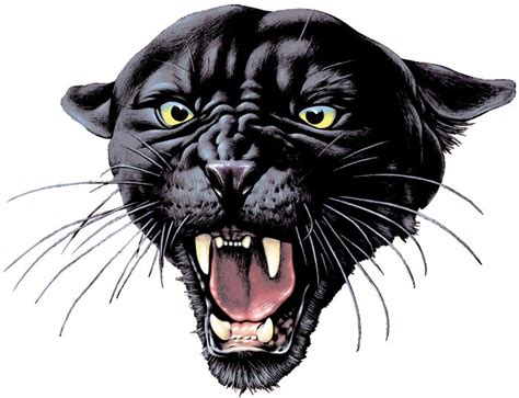 Gorgeous Black Roaring Panther Tattoo Design Tattooimagesbiz