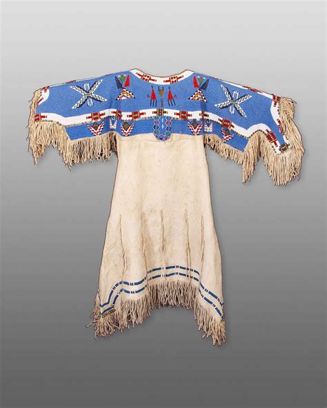 native american sioux dress from late 19th early 20th century at 1stdibs