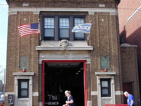 Wrigley Field Firehouse Chicago Fire Department Engine 78