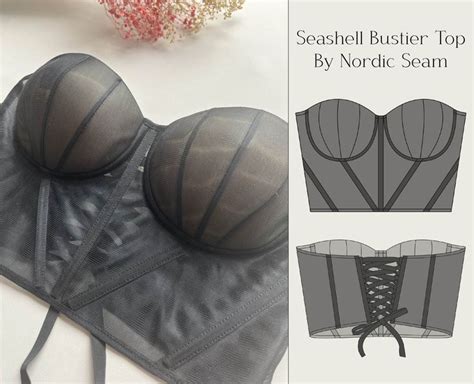 Sew Your Own Seashell Bustier Top 😍 Bustier Top Sewing Blogs Pdf
