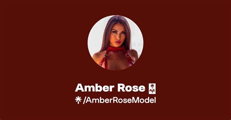 Amber Rose 🌹 Instagram Facebook Tiktok Linktree