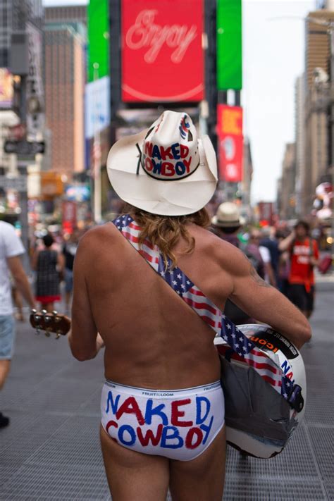 The Naked Cowbabe Exposed A Day In The Life Of Times Squares Most Famous One Man Show
