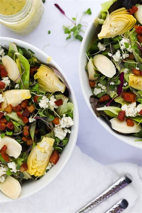 Artichoke And Hearts Of Palm Salad With Pancetta Recipe All Recipes