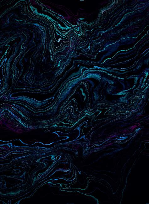 1920x1080px 1080p Free Download Waves Abstract Amoled Black Blue