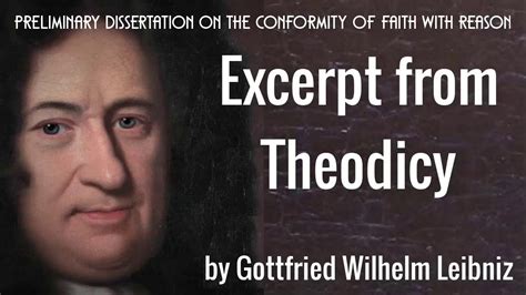 Excerpt From Theodicy By Gottfried Wilhelm Leibniz Audiobooks Youtube