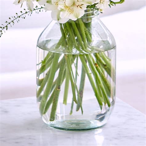 vase ~ sweetie ribbed bubble vase ~ next day flower delivery uk