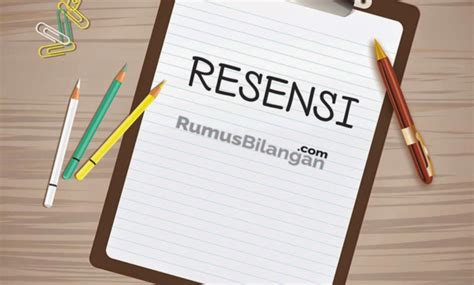 Pendidikan merupakan upaya dalam membimbing manusia yang belum dewasa kearah kedewasaan. Pengertian Resensi - Contoh, Struktur, Ciri, Jenis, Kaidah