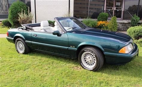 1990 Ford Mustang Lx 50 7 Up Edition Convertible For Sale On Bat