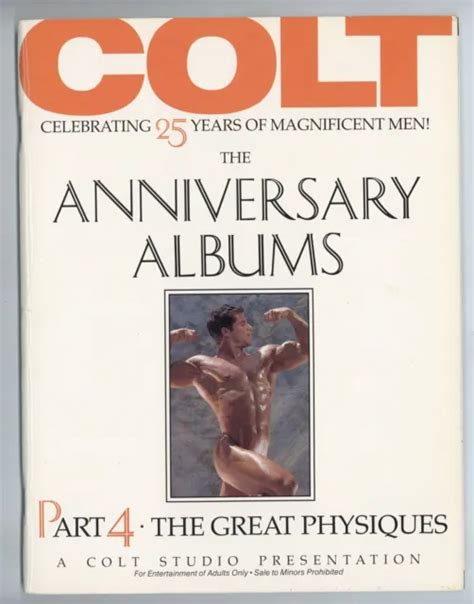 Colt Studio Anniversary Album 1993 Part 4 Physique 48pgs Gay Magazine