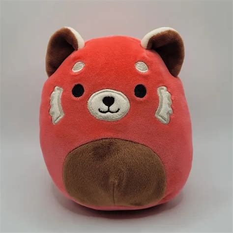 Squishmallows Red Panda Plush 5 Kellytoy Stuffed Animal Toy 2019 £10
