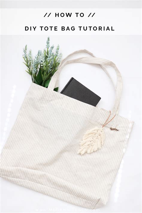 Diy Tote Bag — Megan Nielsen Design Diary