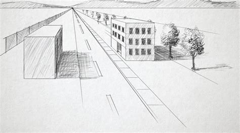 One Point Perspective Linear Perspective