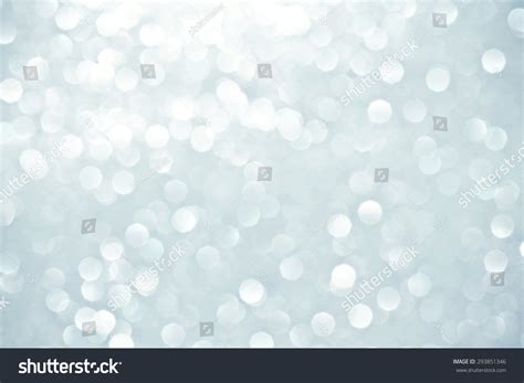 Abstract Bokeh Lighting Background Silver Color Stock Photo 293851346