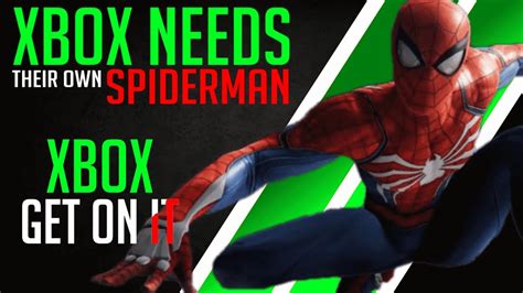 Xbox Needs Its Own Spiderman On The Xbox Series X Youtube