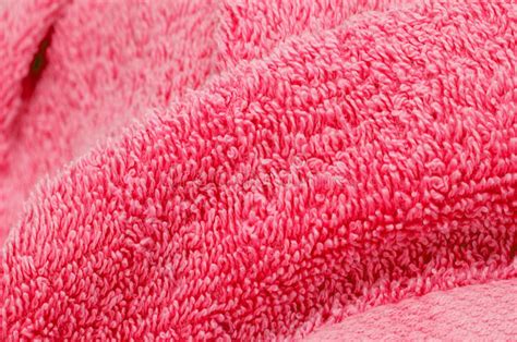 Pink Towel Stock Image Image Of Fiber Drapery Drying 14956203