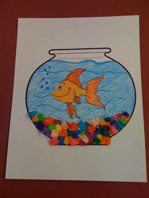 Corki Tips Fresh Water Fish Activity For Preschool Paper Ocean My