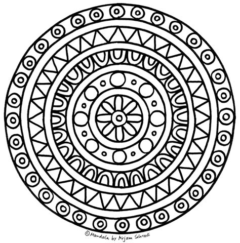 Mandala Zum Ausdrucken Kinder / 34 Mandala zum Ausdrucken & Ausmalen